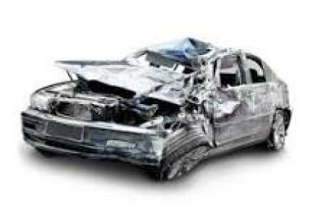 Damaged car Scrap