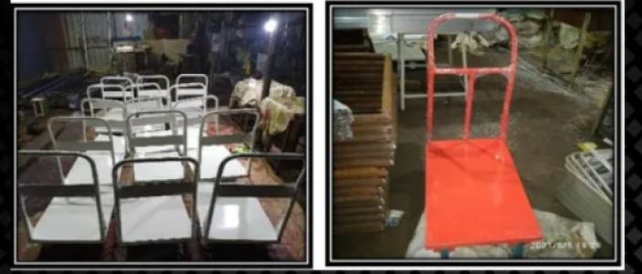 Push Type Platform Trolley