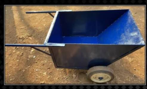 Doble Wheel Barrow Trolley