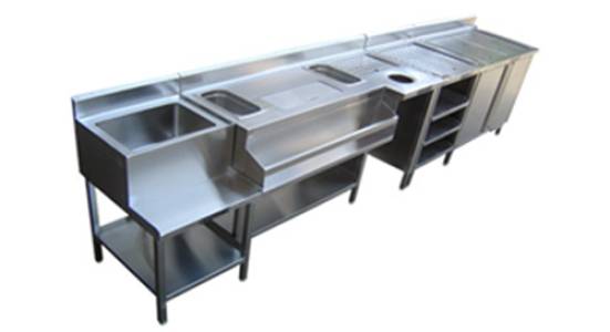 Complete Bar Counter Setup