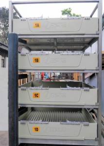 Battery rack charging