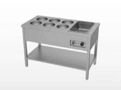 Bain Marie / Six Pot 1 21gn Pan Bain Marie