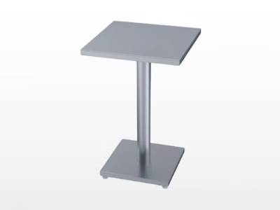 Ss Square Standing Dining Table