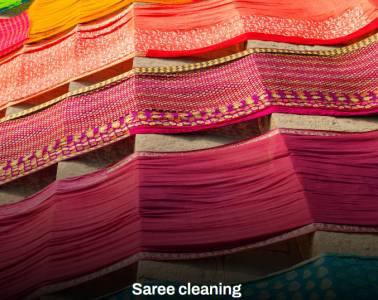 Saree Cleaning