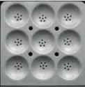 Idly Plate 9 Pits