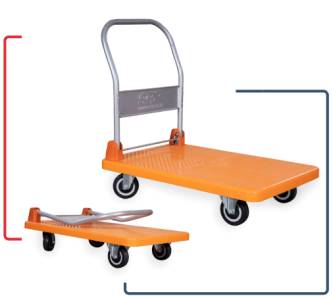 Plastic Platform Trolley