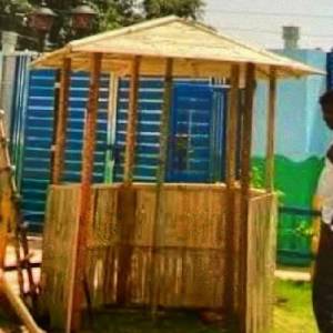 Bamboo Garden Hut