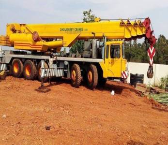 Crane on rental