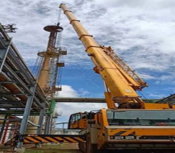 Crane on hire