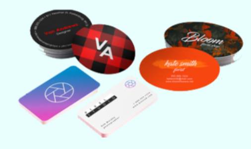 Visiting cards Die Cutting