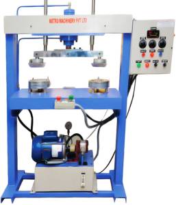 Double Die Paper Plate Machine