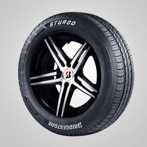 Bridgestone Sturdo 155/70 R14 Tubeless Tyre
