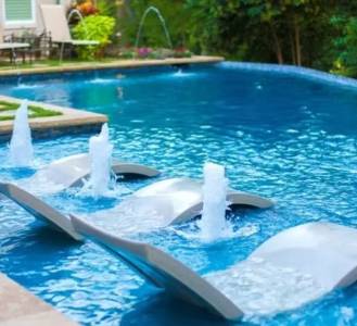 Swimming pools and Fountains