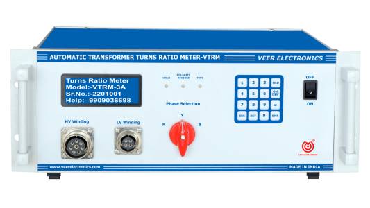 INTRODUCTION OF 3 Phase Automatic Transformer Turns Ratio Meter-VTRM-3A/3B