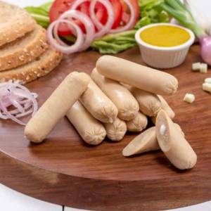 CHICKEN CHEESE AND ONION SAUSAGES