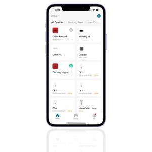 At the same time multi family users can operate smart devices via Wynbee smart app