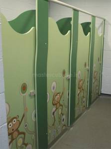 Kids Toilet Cubicle & Partition