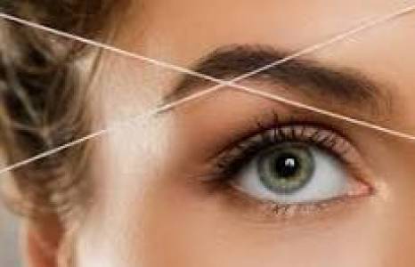 Eyebrow threading