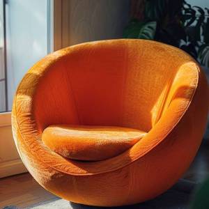 Orange Orb Sunset seat