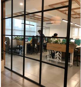 Glass Partition
