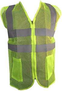 Reflective Safety Orange Cotton Jacket