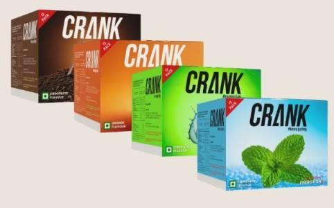 Crank All in One - Pack of 4 (12x60 ml)
