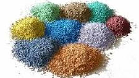 Coloured Rubber Granules