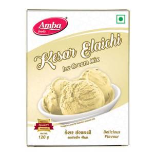 Kesar Elaichi Ice Cream Mix