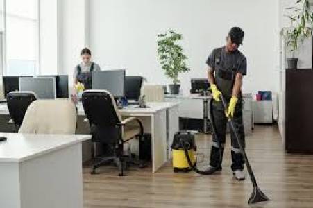Office space cleaning