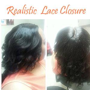 Get Realistic Flexible Lace Closure Hair Extensions