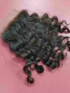 Swiss Lace Curly Hair Closures