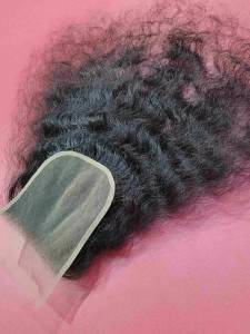 Swiss Lace Curly Hair Closures
