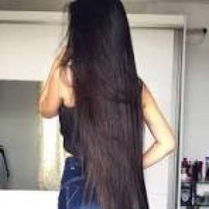 Ladies Long Real Hair