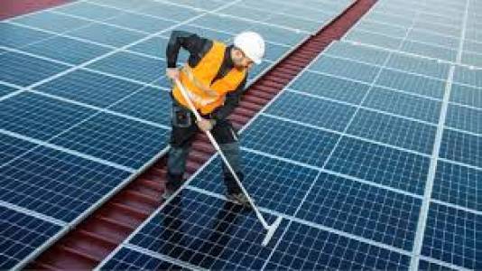 SOLAR PANELS CLEANING