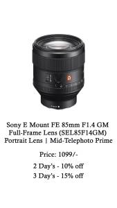 Lenses Rental Products