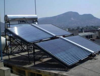 Copper Solar Water Heater