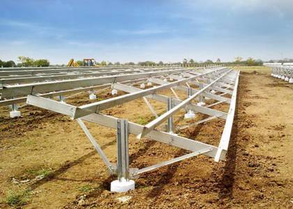 Solar Plant Steel Structure