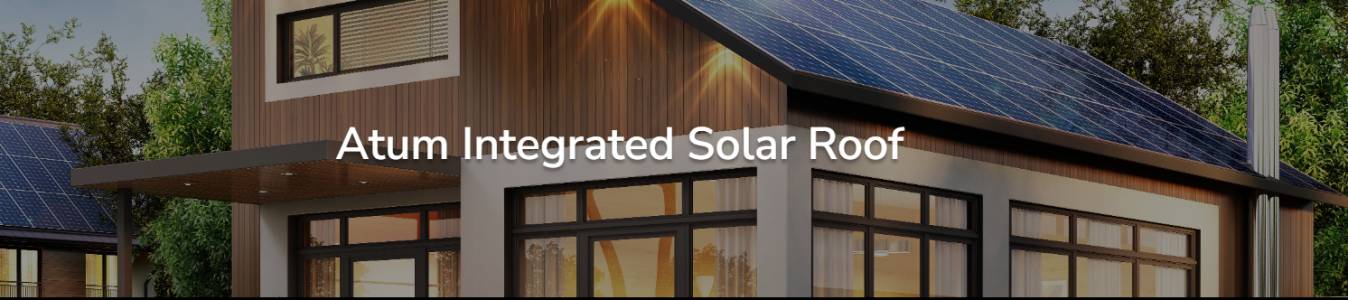 Atum Integrated Solar Roof