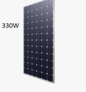 Aluminum Monocrystalline Solar Panel 330W