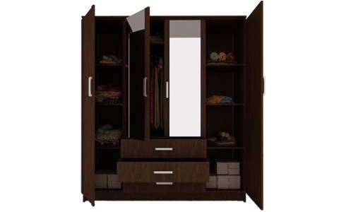 Open Wooden Shelf