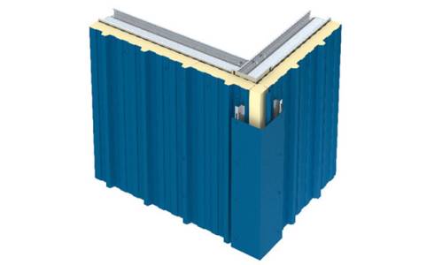 Corner sandwich Panels