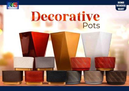 Outdoor & Indoor UV Protected Pvc Pots & Fibre Ceramics Pots
