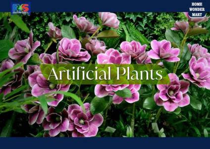 Outdoor & Indoor UV Protected Artificial With Natural Look Plants
