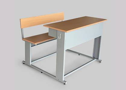 Classroom Desk and Benches