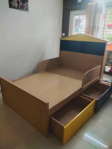 KIds Wooden Double Bed