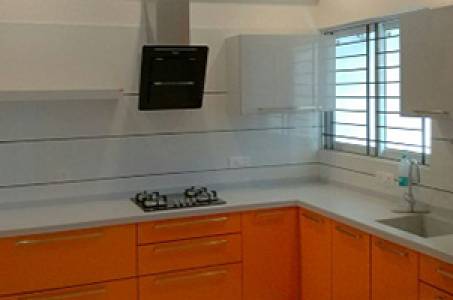 L-Shaped Kitchen Furniture in Mangalore L-Shaped Kitchen Furniture