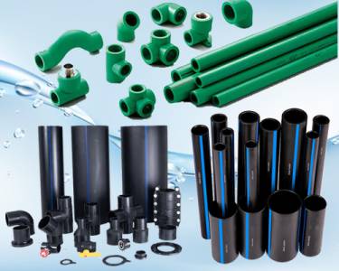 HDPE/P.P. PIPES AND FITTINGS
