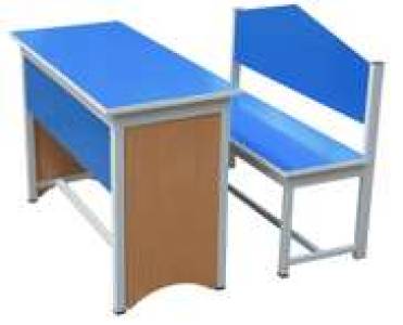 JUNIOR TABLE AND BENCH WITH