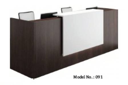 Wooden Reception Table