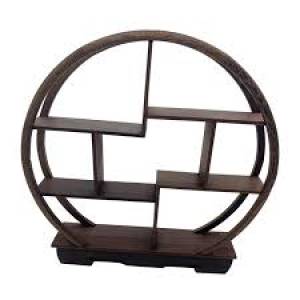 Circular Wooden Display Design